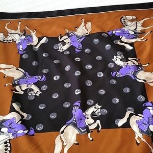 British Soldiers Calvary on Horses Scarf